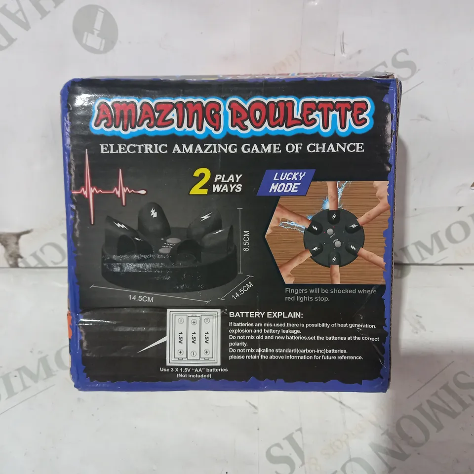 AMAZING ROULETTE ELECTRIC GAME OF CHANGE