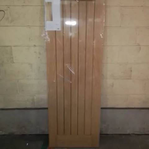 GEOM COTTAGE PRE-FINISHED OAK VENEER INTERNAL DOOR // H 1981MM X W 686MM X D 35MM