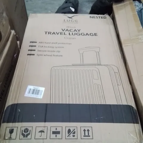 BOXED LUGG 28INCH VACAY TRAVEL LUGGAGE OCEAN