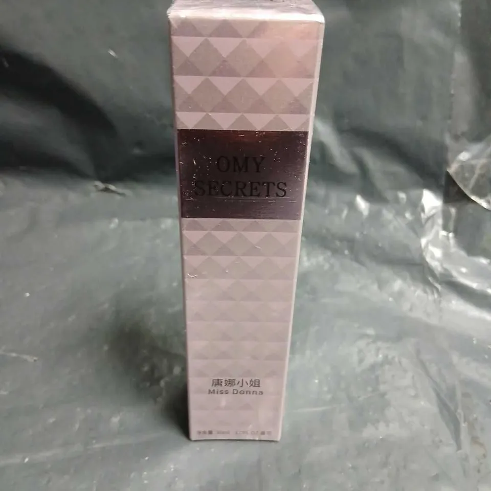 BOXED AND SEALED OMY SECRETS MISS DONNA 30ML