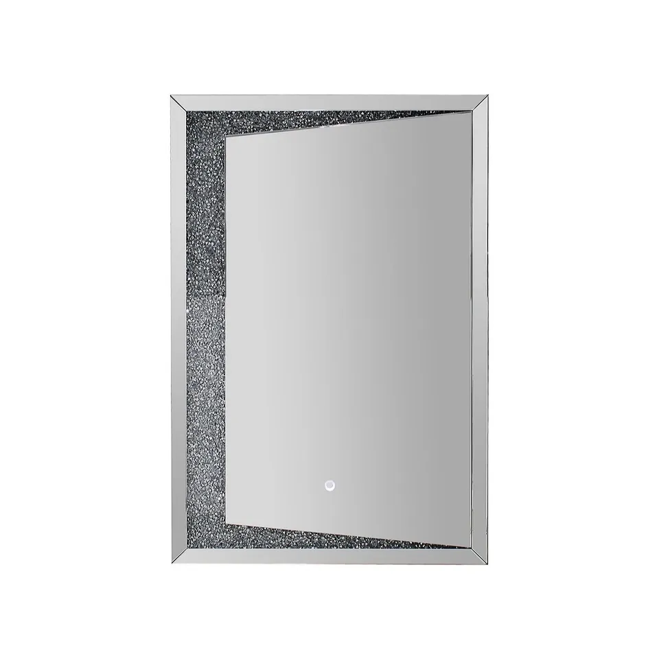 JM BY JULIEN MACDONALD ENCASED CRYSTAL LIGHT UP WALL MIRROR
