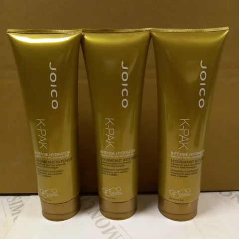LOT OF 3 JOICO K-PAK INTENSE HYDRATOR TREATMENT