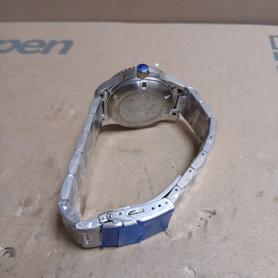 LONGINES STAINLESS STEEL DIVER-STYLE WRISTWATCH – BOXED 