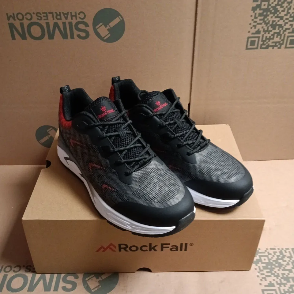 BOXED PAIR OF ROCK FALL WINDSOR OCCUPATIONAL TRAINERS (ROYAL MAIL BRANDED) - 10