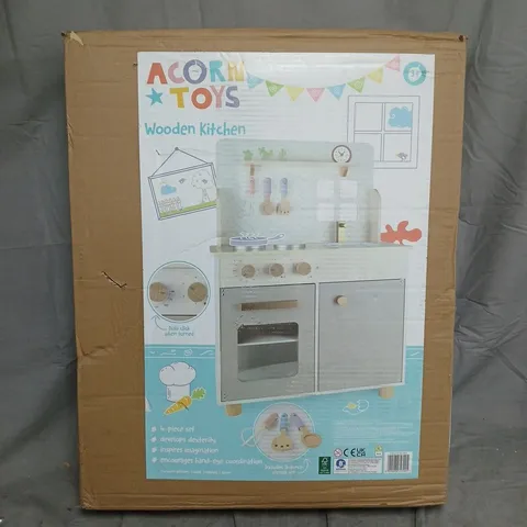 ACORN FLOORSTANDING WOODEN PLAY KITCHEN - STONE