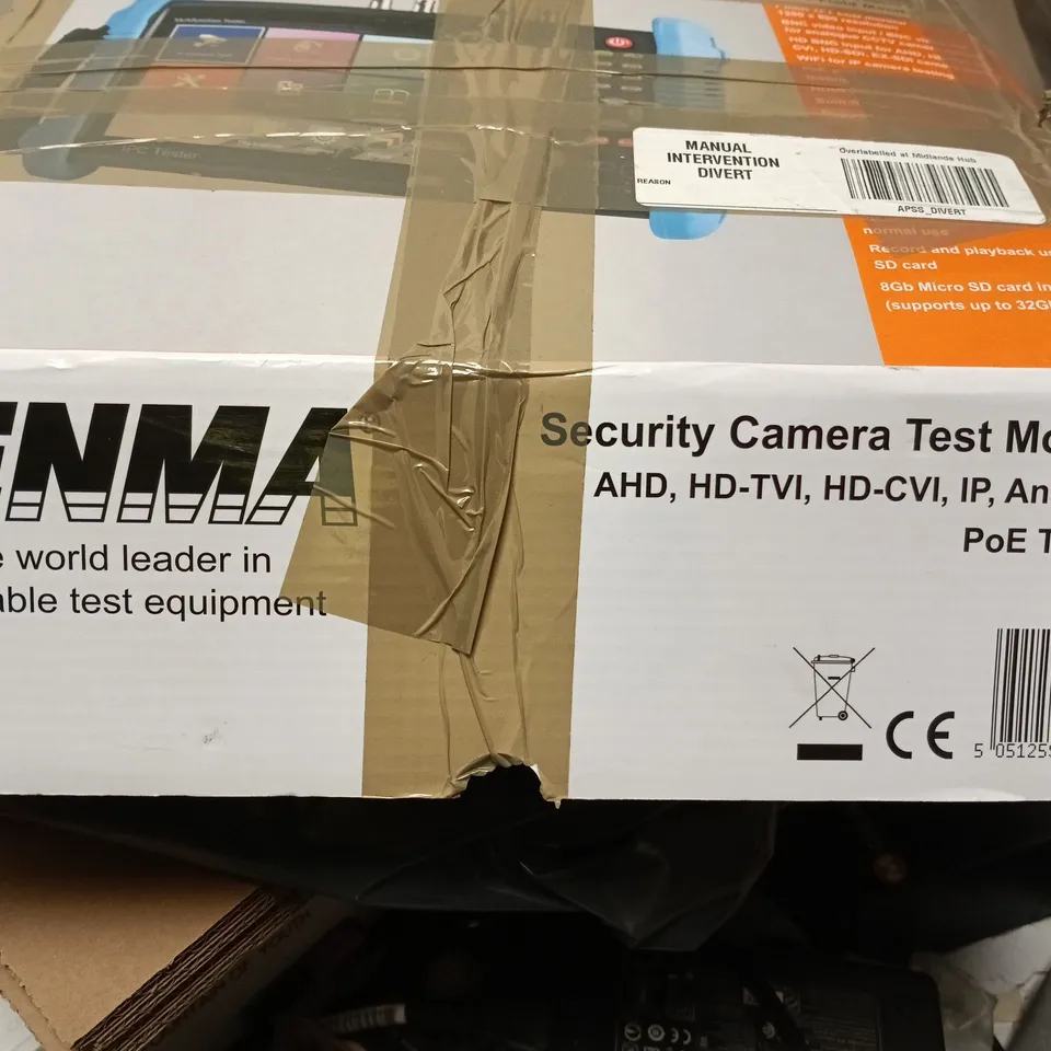 TENMA SECURITY CAMERA TEST MONITOR – AHD/HD-TVI/HD-CVI/IP/ANALOG WITH POE TESTING