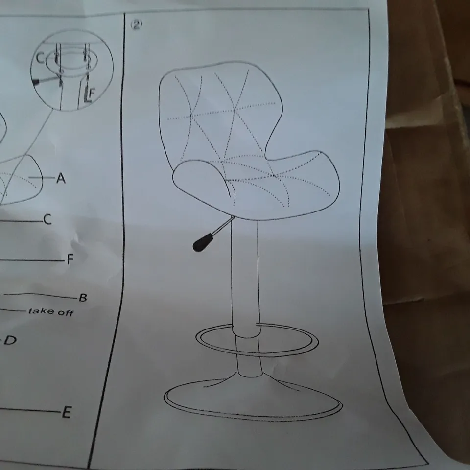 BOXED SET OF 2 DEXTER DIAMOND TUFTED SWIVEL BAR STOOL - GREEN VELVET 