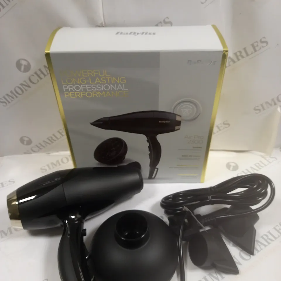 BOXED BABYLISS AIR PRO 2300 HAIRDRYER 