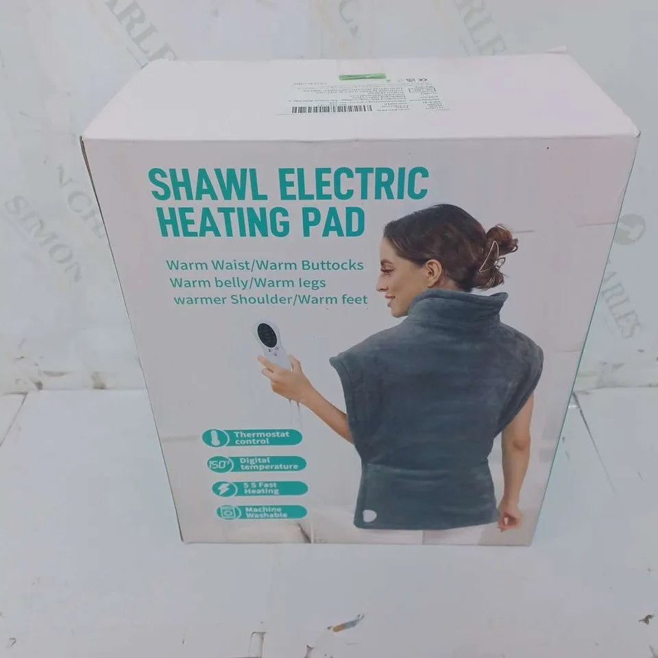 BOXED AND SEALED SHAWL ELECTRIC HEATING PAD