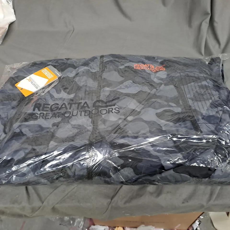 REGETTA GREATOUTDOORS HYDRAFORT GREY CAMO S/M