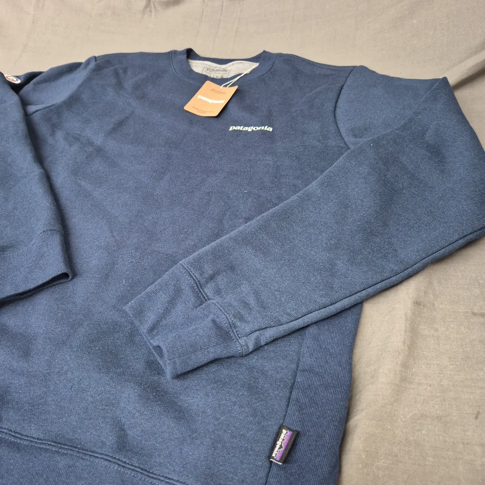 PATAGONIA FITZ ROY ICON UPRISAL CREW SWEATSHIRT - SIZE M 