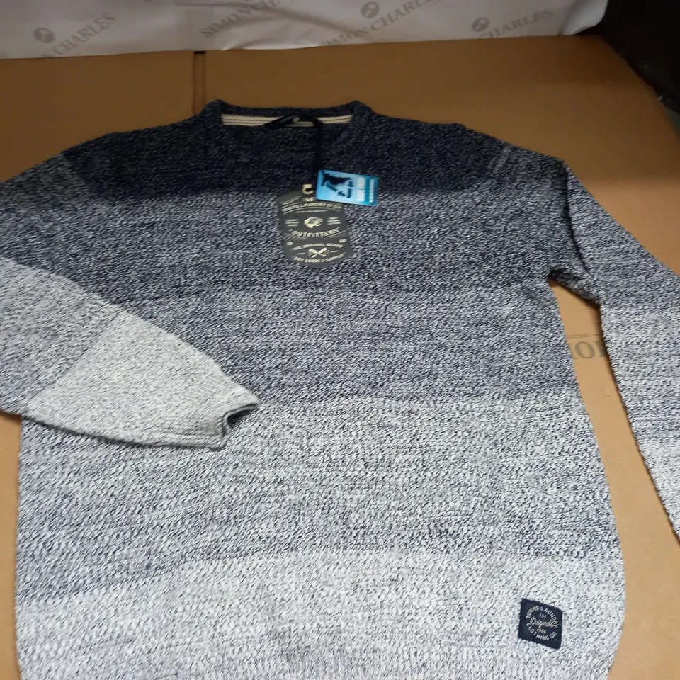 TOKYO LAUNDRY GREY GRADIENT JUMPER - L