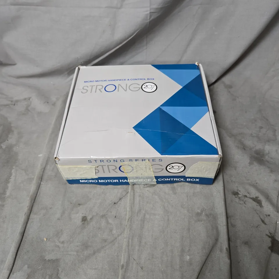 STRONG 207 MICRO MOTOR HANDPIECE & CONTROL BOX – BOXED