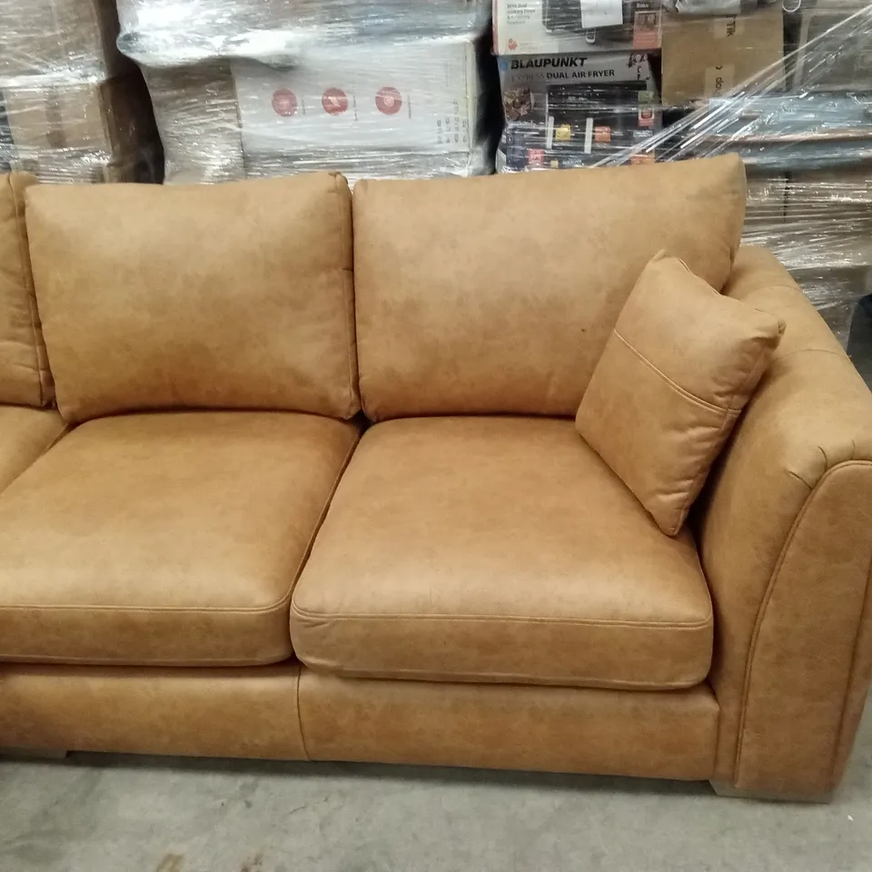 AUSTIN LEFT HAND CORNER SOFA - TAN 