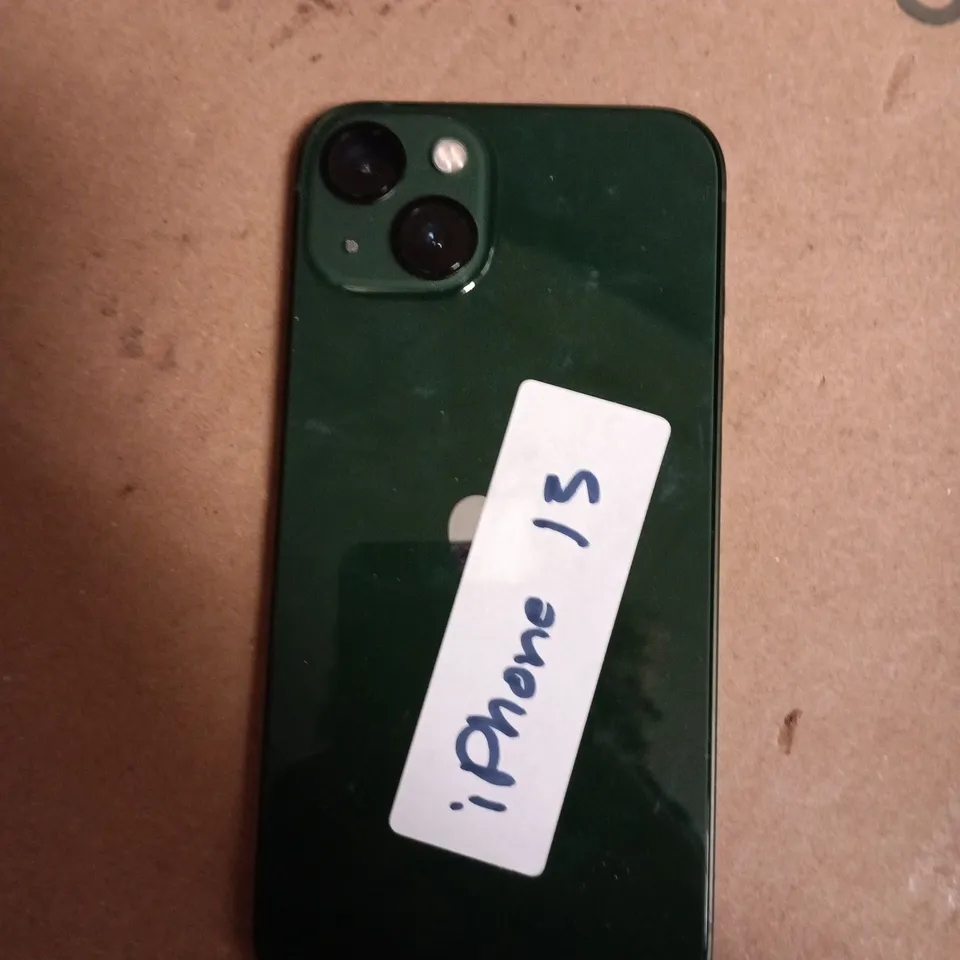 APPLE IPHONE 13 – GREEN