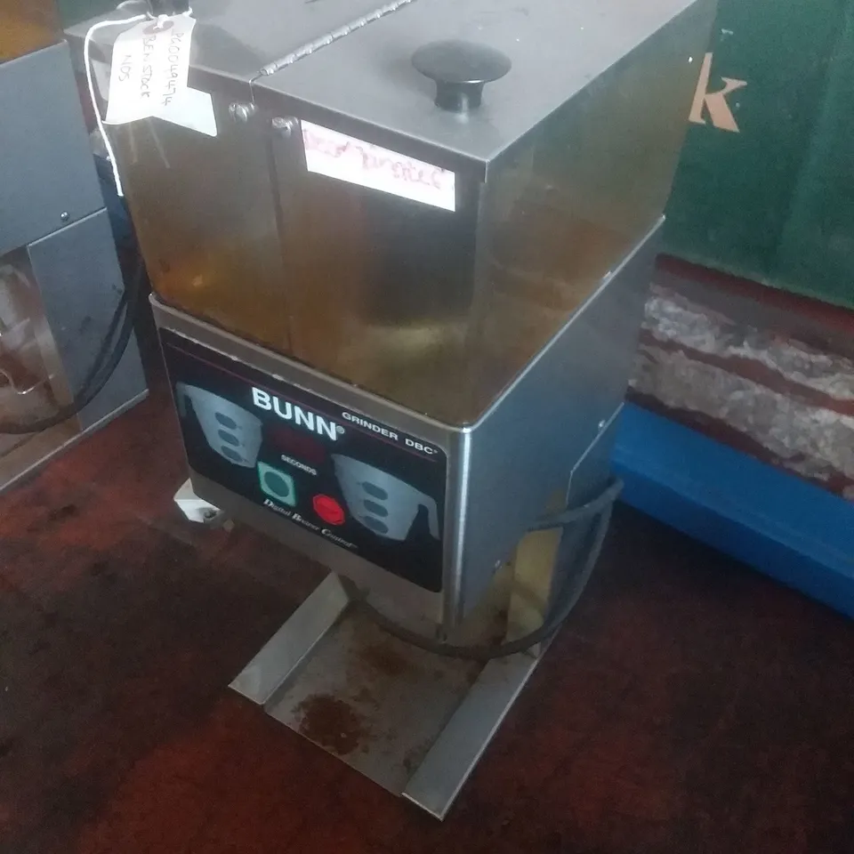 BUNN DIGITAL BREWER CONTROL GRINDER LPG0049474