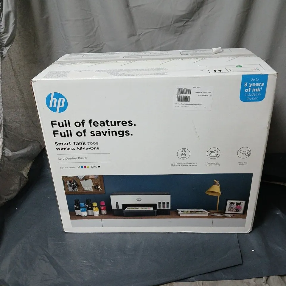 HP SMART TANK 7008 ALL IN ONE WIRELESS PRINTER