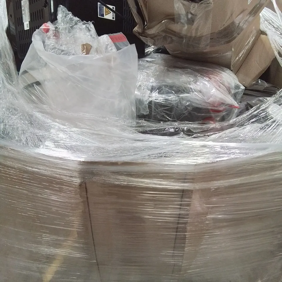 PALLET OF APPROXIMATELY 21 UNPROCESSED RAW RETURN HOUSEHOLD AND ELECTRICAL GOODS TO INCLUDE;