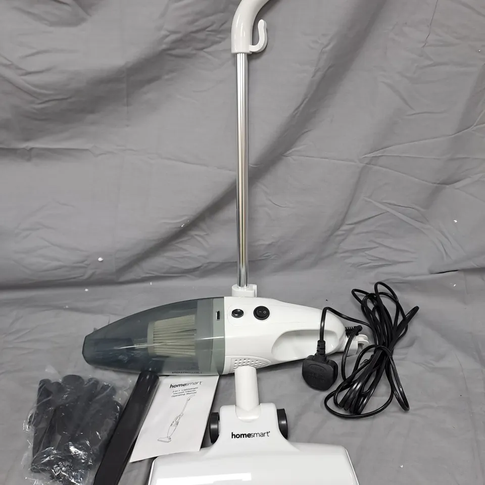 HOMESMART 2-IN-1 STICK VACUUM CLEANER – WHITE, CORDED