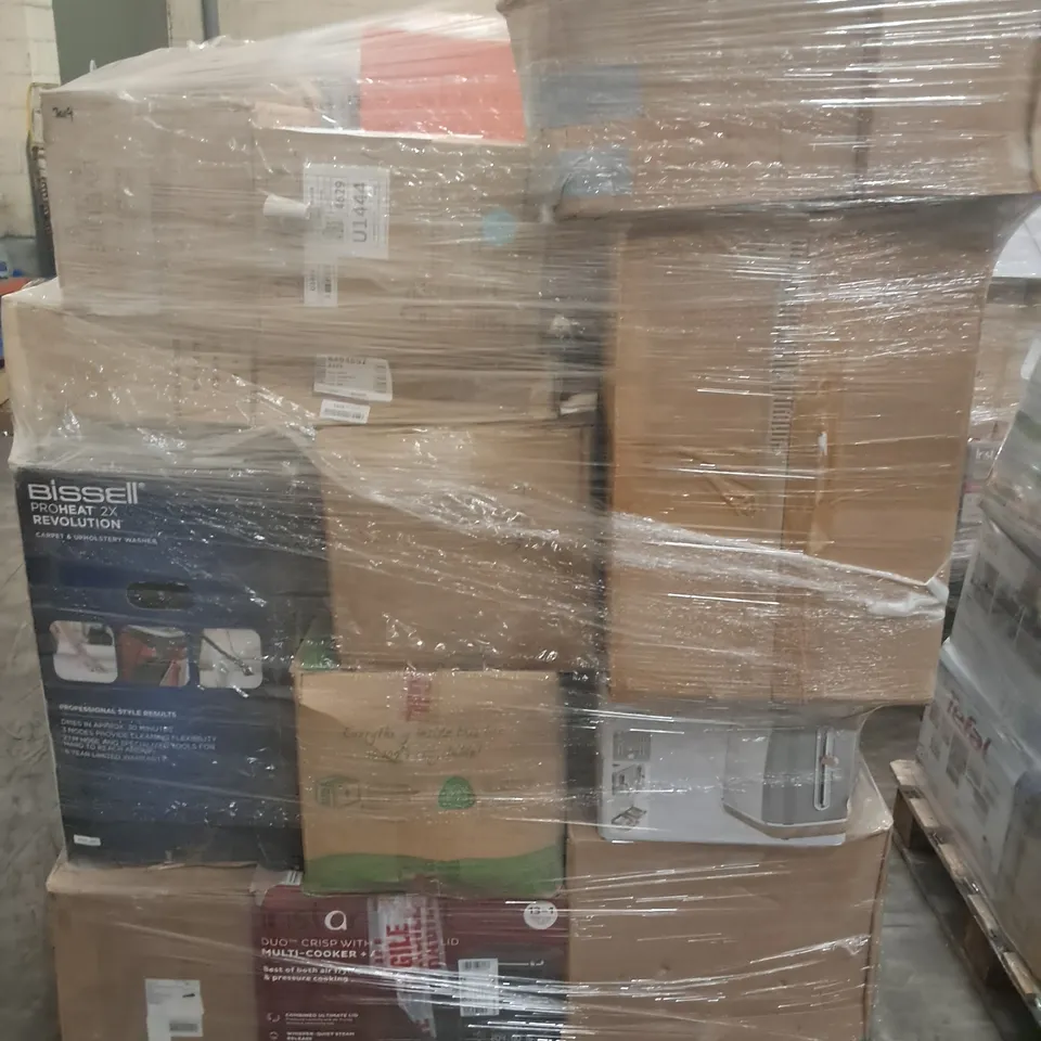 PALLET OF APPROXIMATELY 28 UNPROCESSED RAW RETURN HOUSEHOLD AND ELECTRICAL GOODS TO INCLUDE;