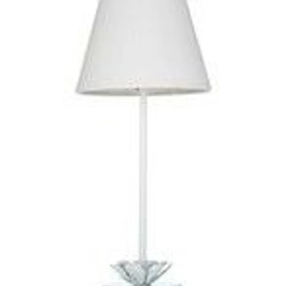 JOHN LEWIS BRIDGET TABLE LAMP, METAL BASE, FABRIC SHADE