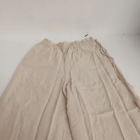 ZARA WOMEN'S BEIGE TROUSERS - UK 6 (XS)