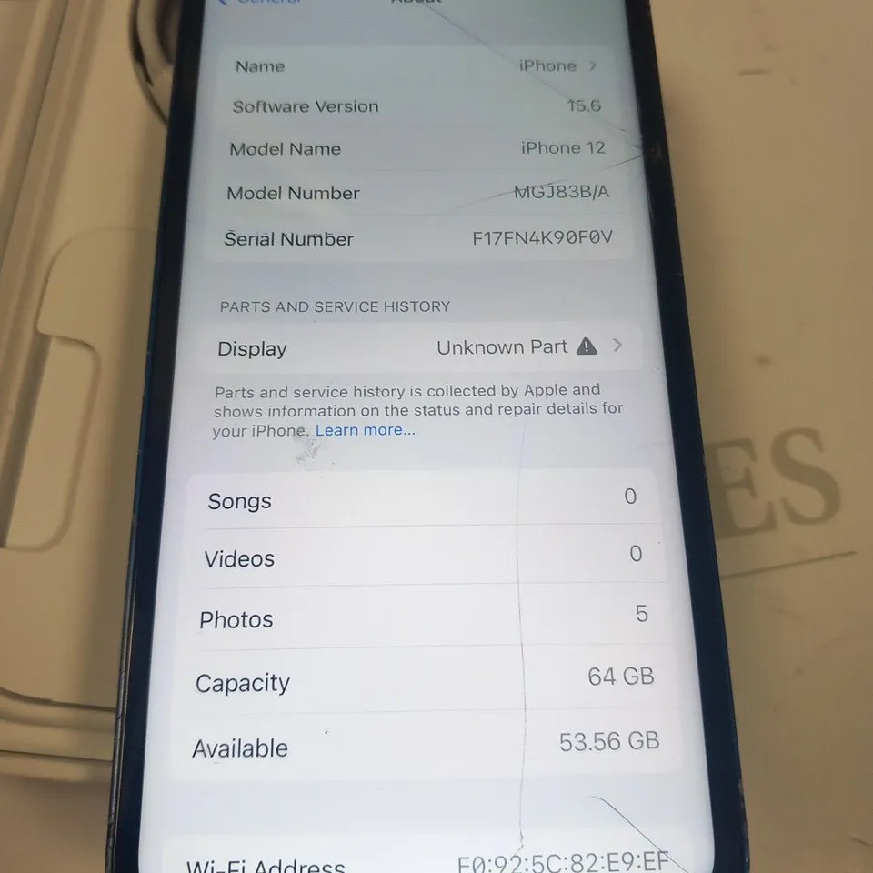 BOXED APPLE IPHONE 12 64GB