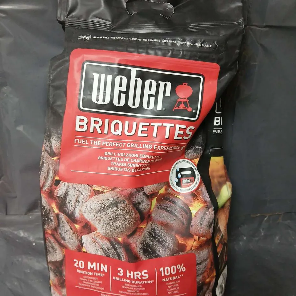 WEBER BRIQUETTES (4kg)