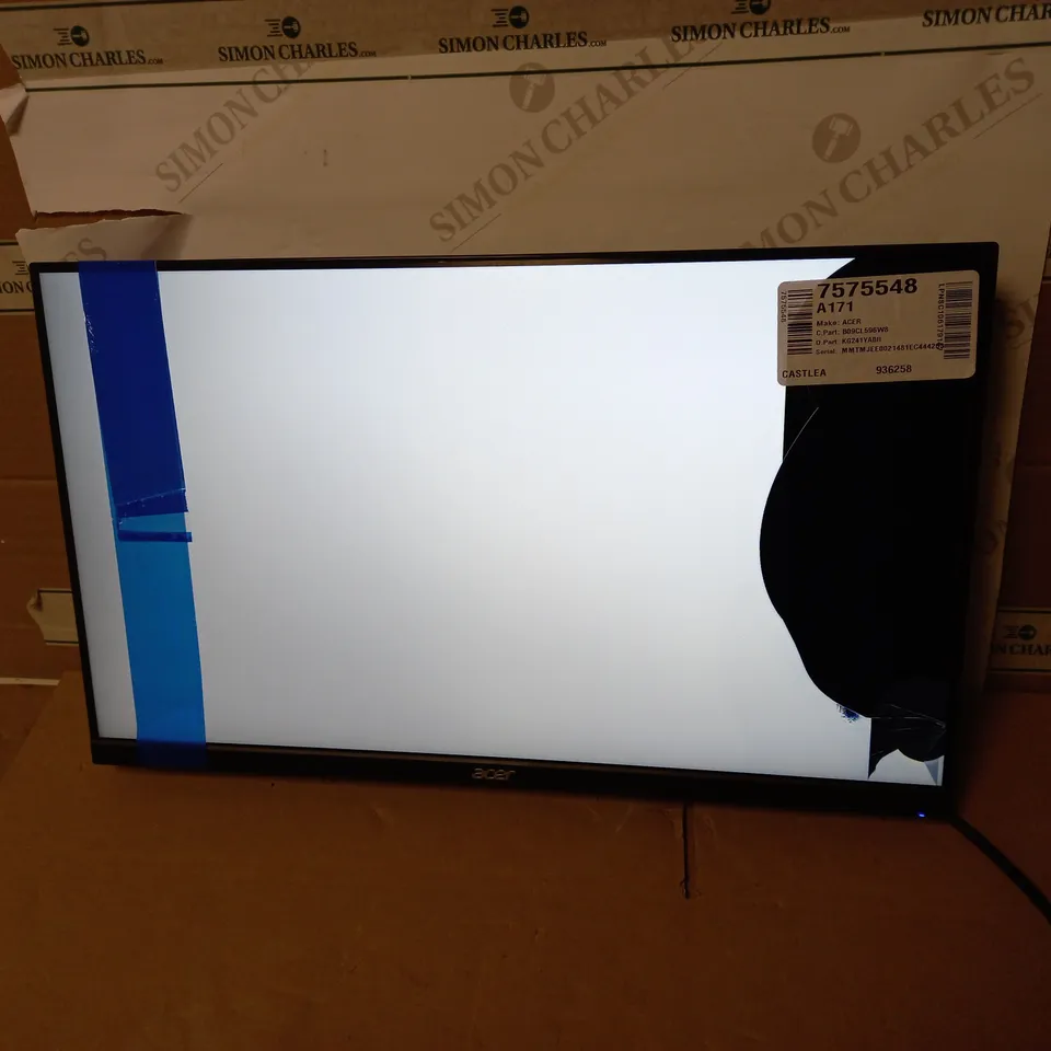 ACER KG1 SERIES GAMING MONITOR FHD 23.8"