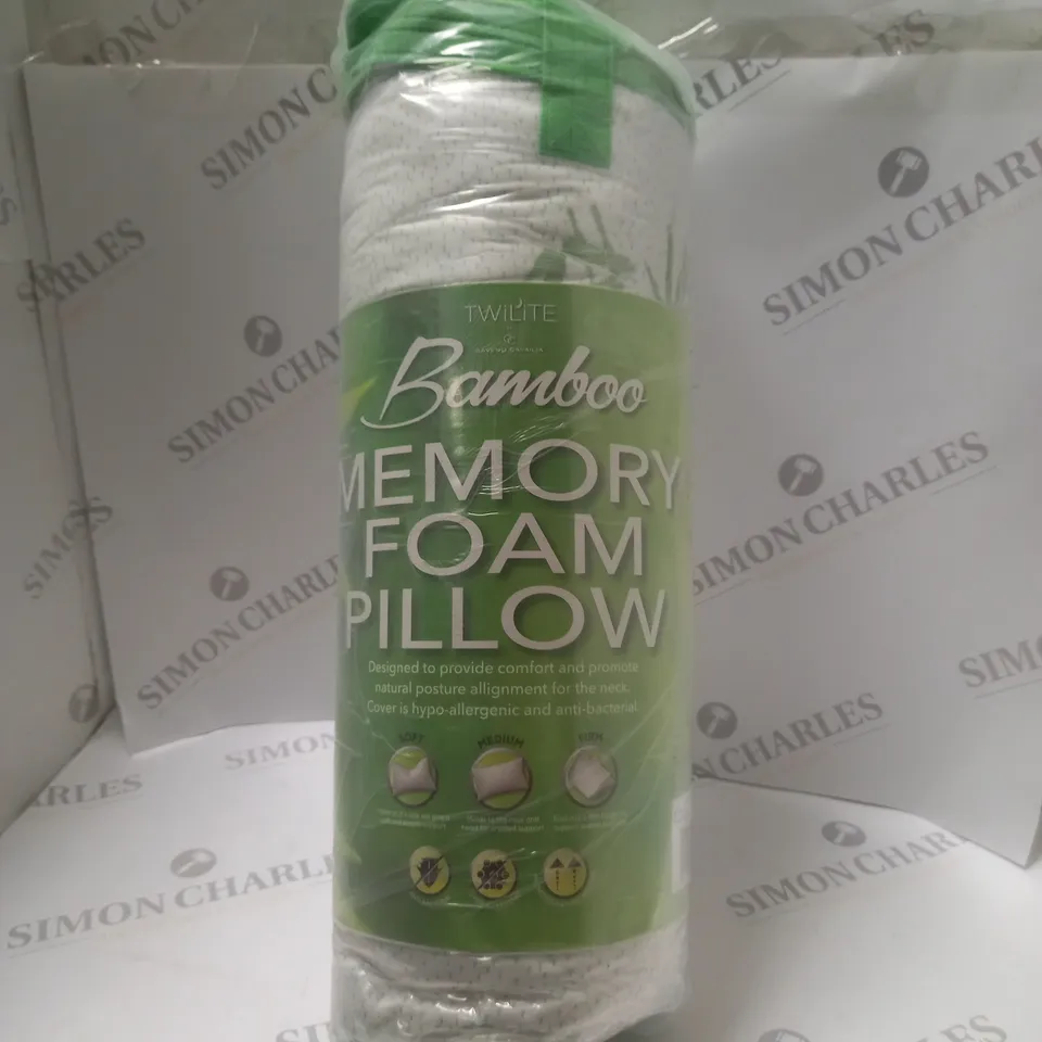 TWILITE BAMBOO MEMORY FOAM PILLOW 