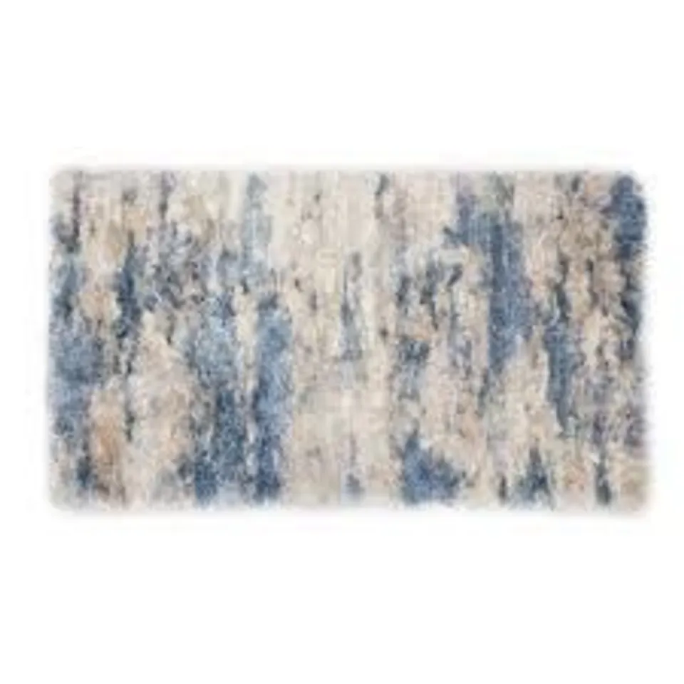 COZEE HOME TEXTURED PRINTED SHAGGY RUG