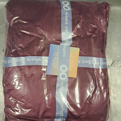 SEALED ADULT SOLID BURGUNDY OODIE 