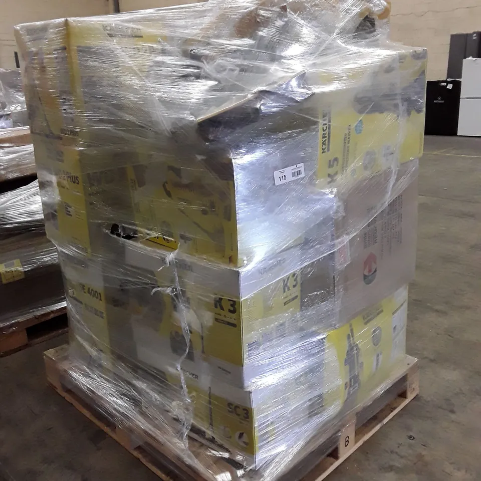 PALLET OF APPROXIMATELY 21 UNPROCESSED RAW RETURN HOUSEHOLD AND ELECTRICAL GOODS TO INCLUDE;