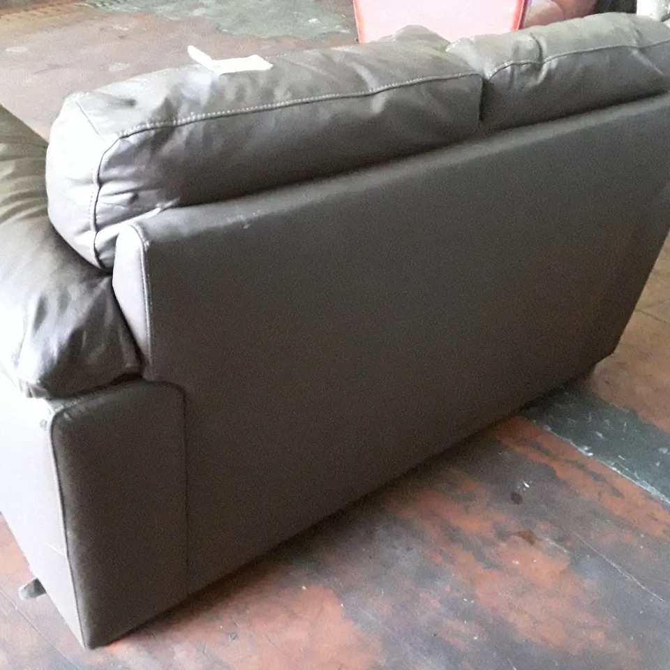 CHOCOLATE 2 SEATER SOFA