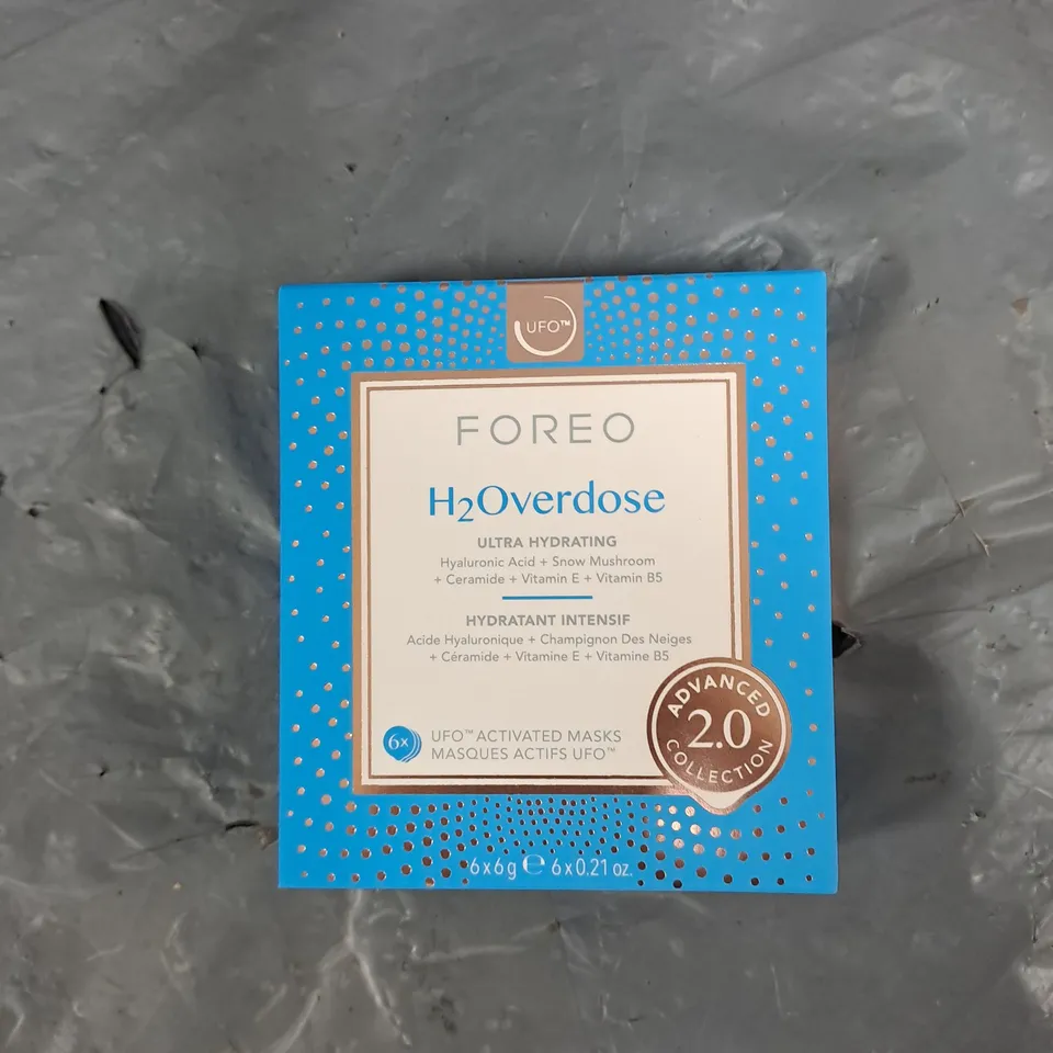 FOREO H2OVERDOSE ACTIVATED 6X MASK 