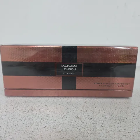 BOXED LAGHMANI LONDON LUXURY WOMENS EAU DE PARFUM SET (5X30ML)