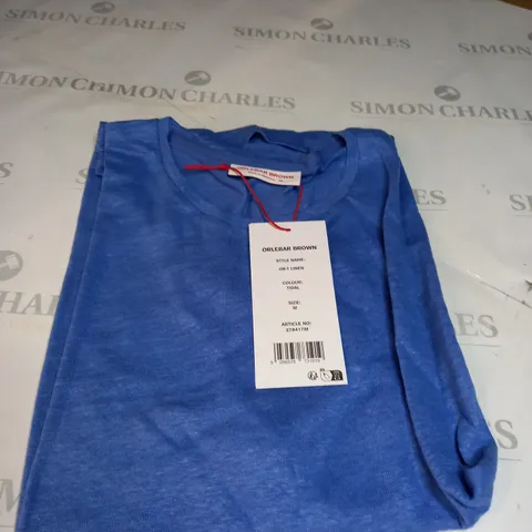 ORLEBAR BROWN BLUE T-SHIRT SIZE M