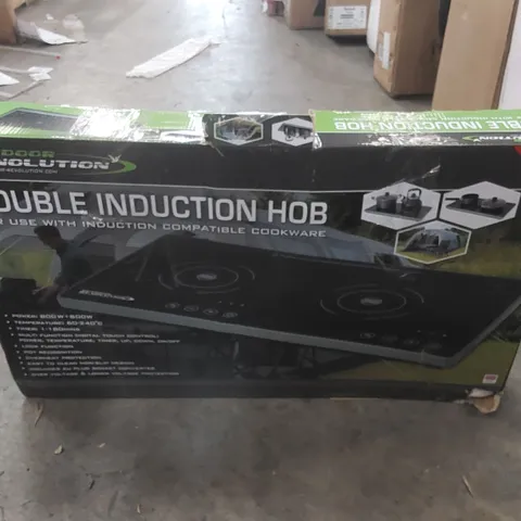 BOXED OUTDOOR REVOLUTION DOUBLE INDUCTION HOB 