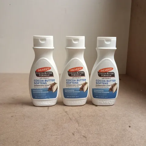 PALMER'S COCOA BUTTER FORMULA COCOA BUTTER SOFTENS INTENSIVE BODY LOTION – 250 ML, SET OF 3