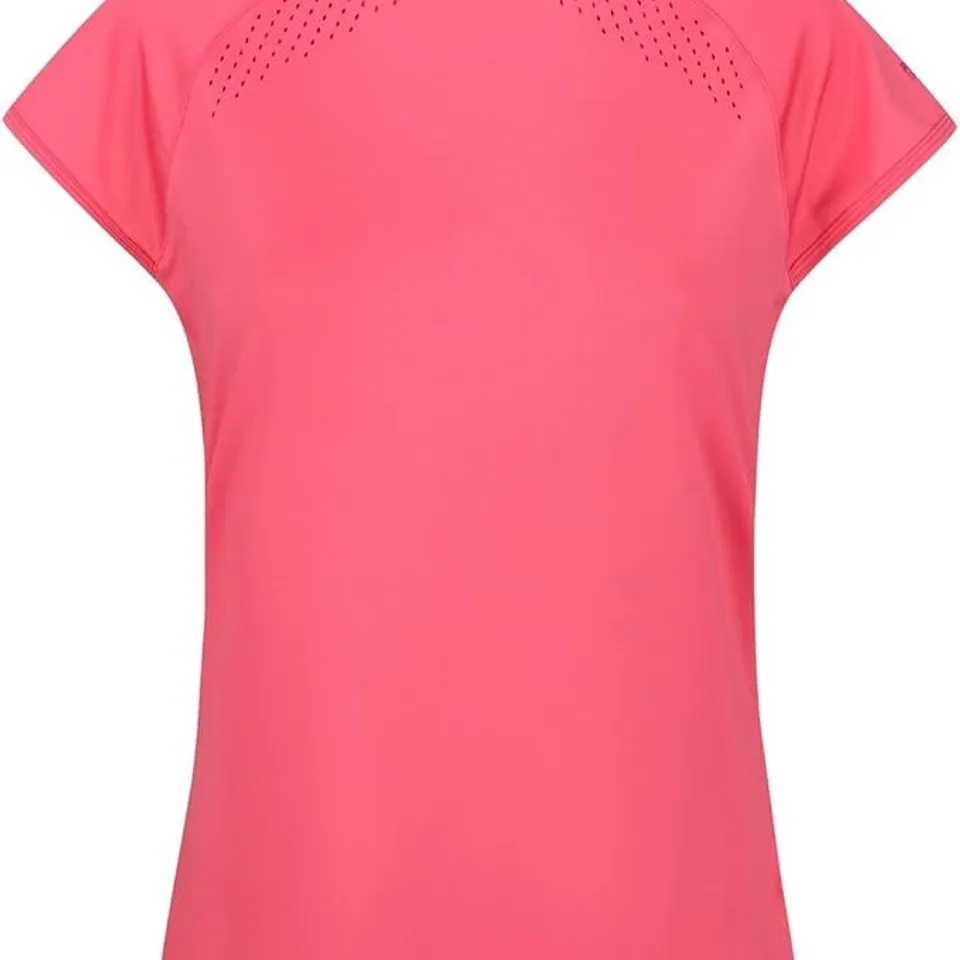 REGATTA WOMENS LUAZA T-SHIRT TROPICAL PINK SIZE 10