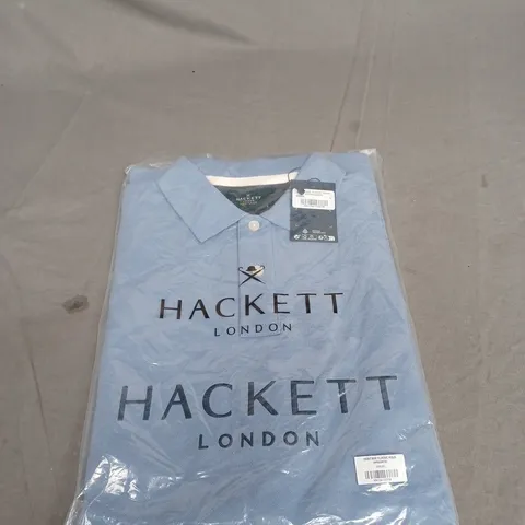 BAGGED HACKETT LONDON HERITAGE POLO SHIRT SIZE L