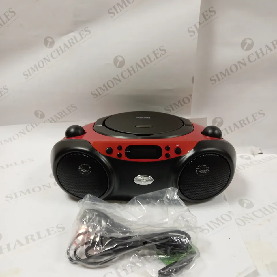 POLAROID BLUETOOTH CD BOOMBOX