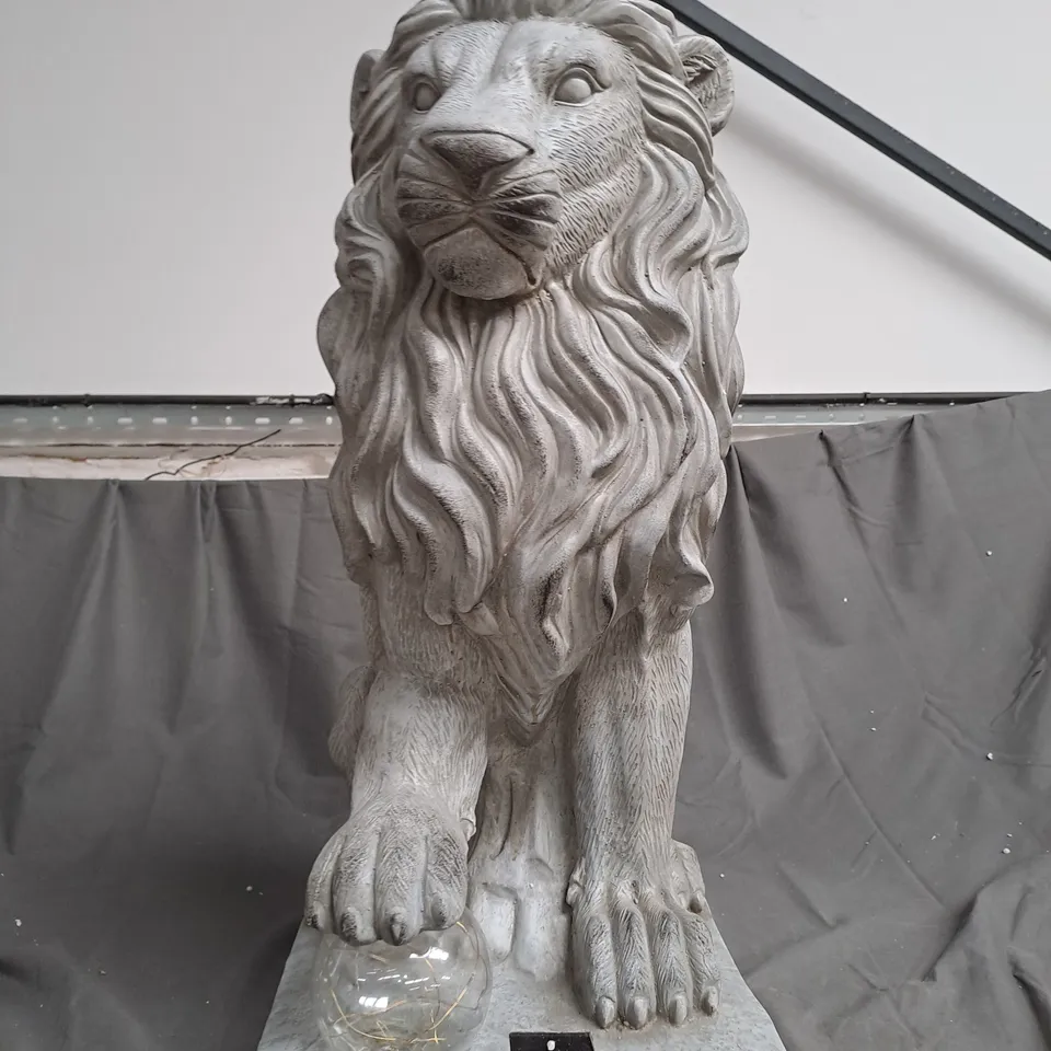 BOXED MY GARDEN STORIES LION SCULPTURE - COLLECTION ONLY