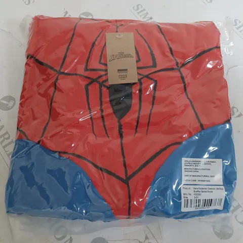 SEALED MARVEL SPIDERMAN LITTLE BOYS HOODED BLANKET - 3/5 YRS