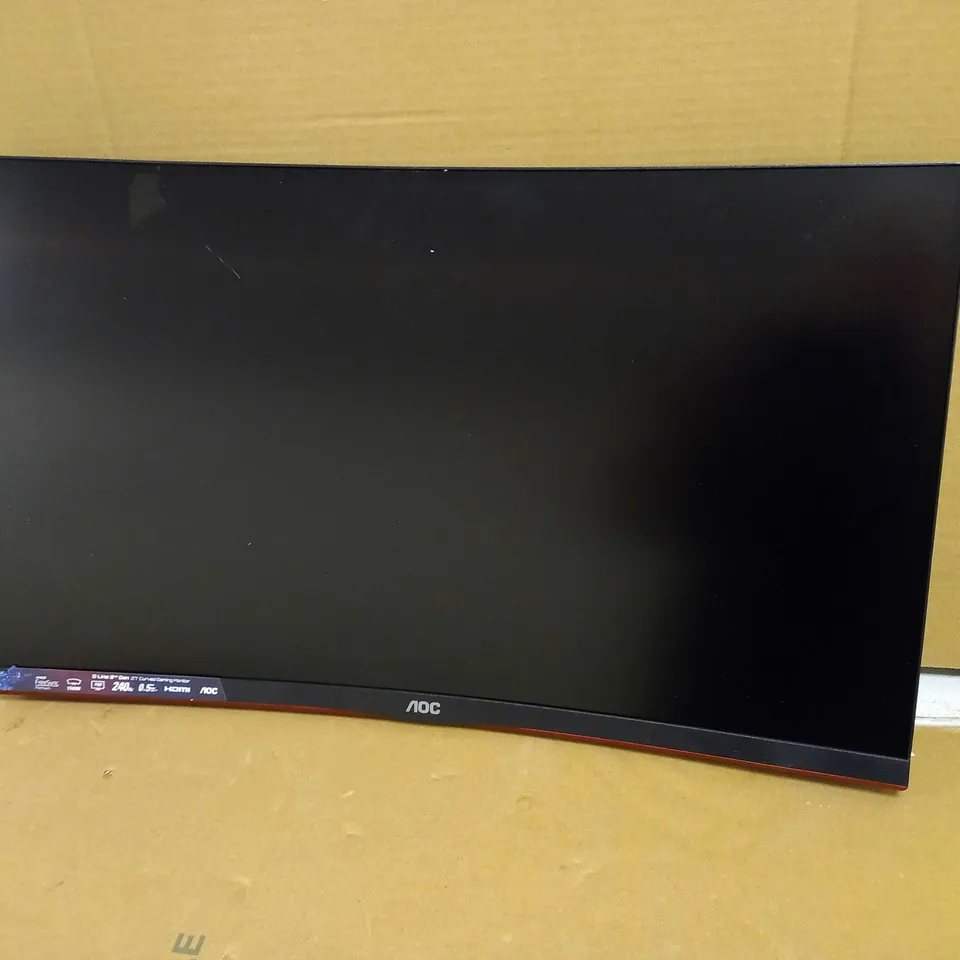 AOC GAMING C27G2ZU 27 INCH FHD CURVED MONITOR