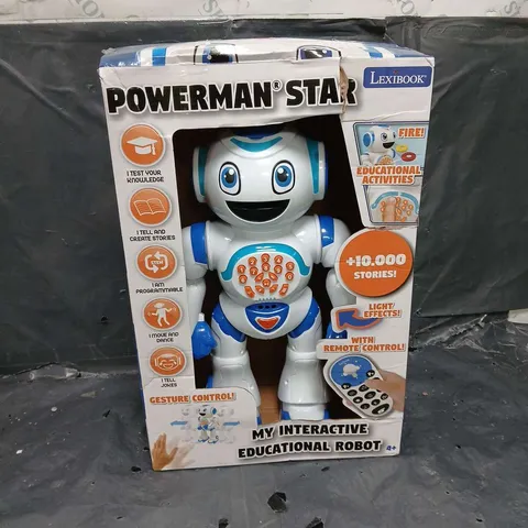 BOXED POWERMAN STAR EDUCATIONAL ROBOT