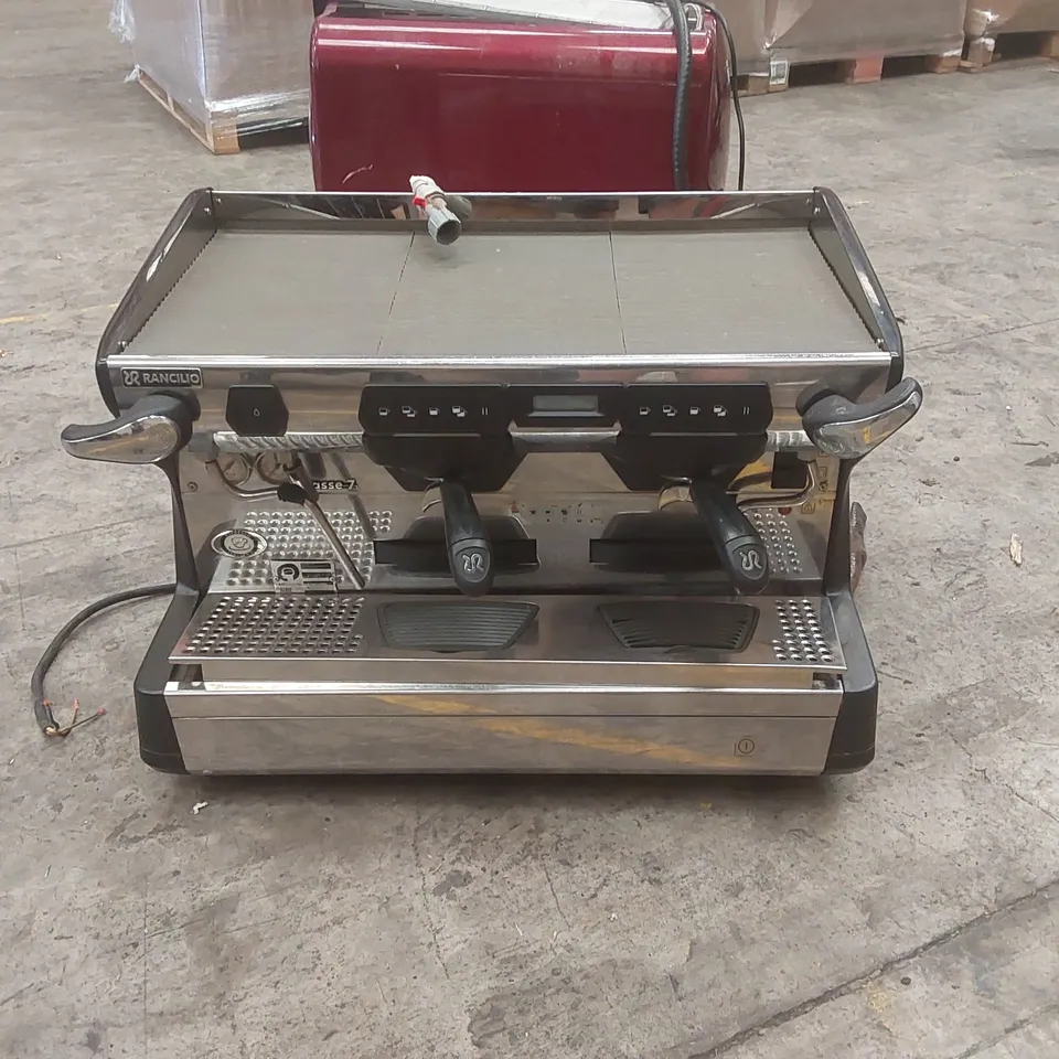 RANCILIO CLASSE 7 COMMERCIAL 2 GROUP COFFEE MACHINE