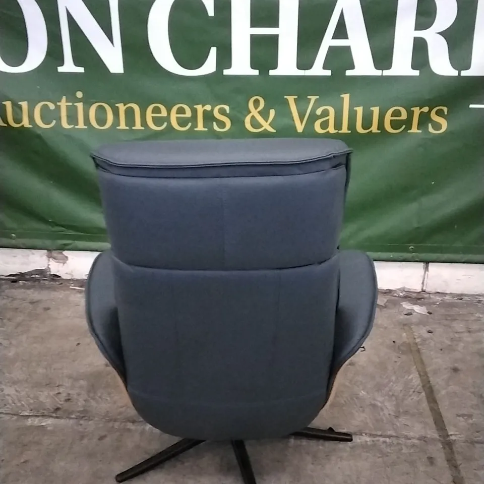 QUALITY BRITISH DESIGNED & MANUFACTURED G PLAN OSLO POWER RECLINER CHAIR CAMBRIDGE NAVY LEATHER