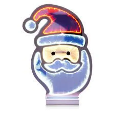 FESTIVE INFINITY LIGHT DECOR ON STAND