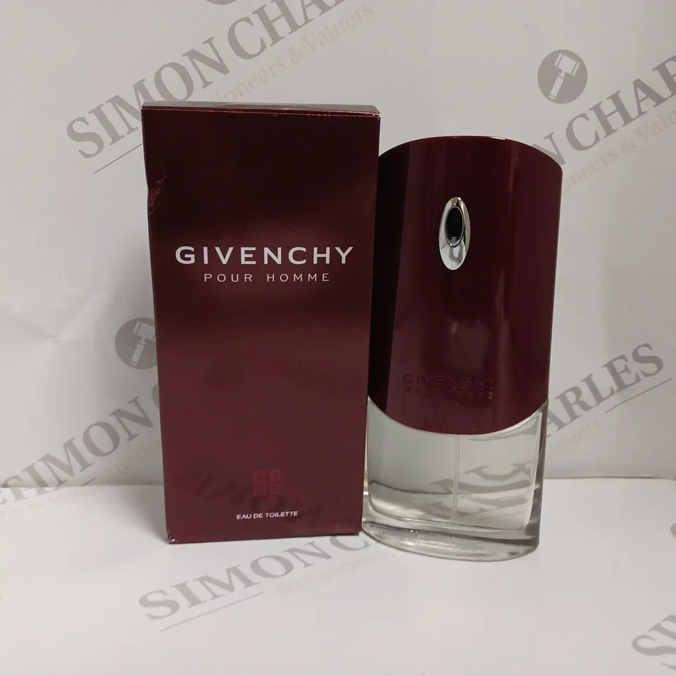 BOXED GIVENCHY POUR HOMME EAU DE TOILETTE - 100ML